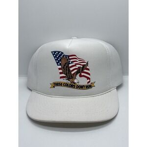 American Legion Military USA American Flag Eagle THESE COLORS‎ DONT RUN USA